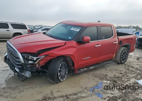 2025 Toyota Tundra Crewmax Limited z USA, uszkodzony, nr VIN 5TFJA5DBXSX274391